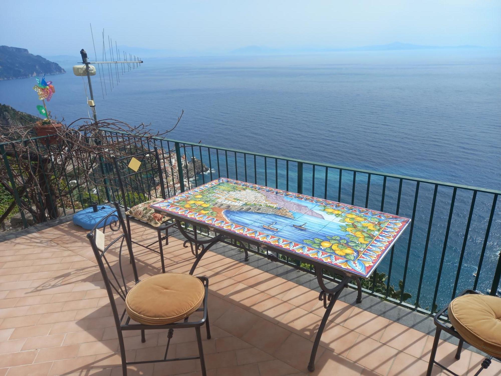 Villa l' ebbrezza di volare Amalfi Esterno foto